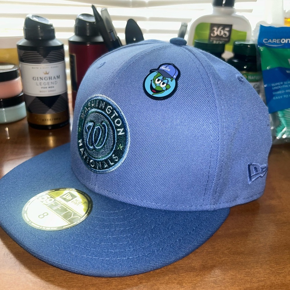 New Era Blue and Tan Baseball Cap